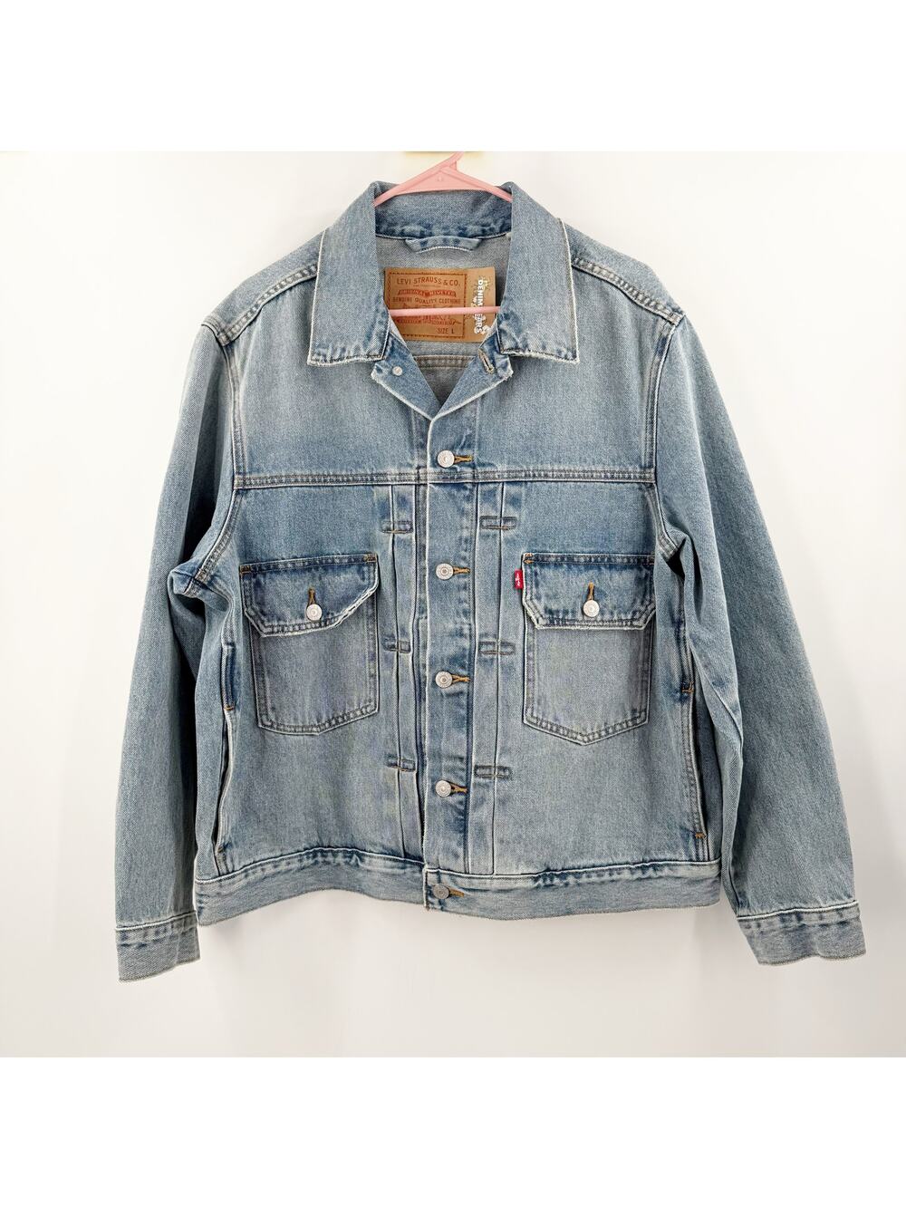 Levi's x Denim Tears Jean Jacket Men’s Size Large NEW Collab 100% Cotton NWOT